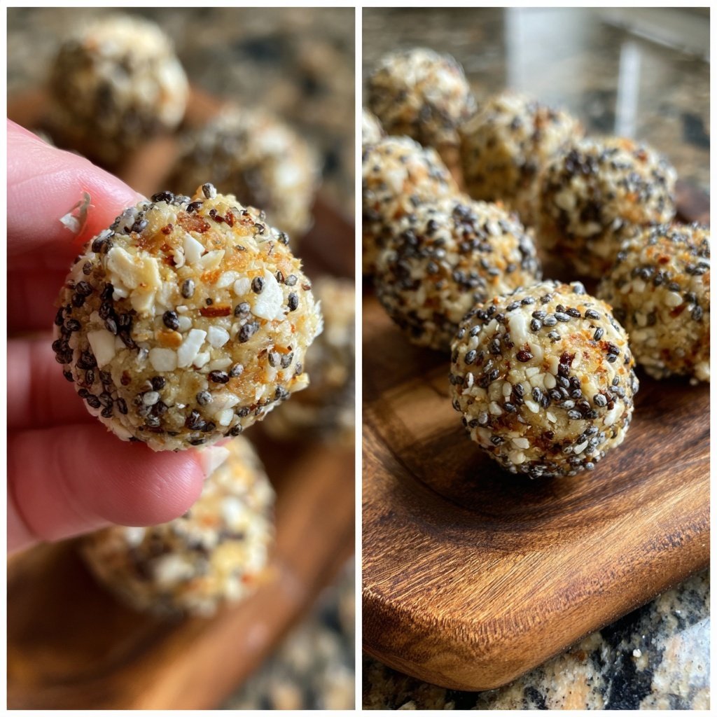 Cottage Cheese Protein Snack Balls