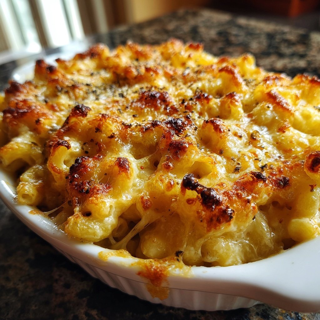 Comfort Food Baked Mac And Cheese