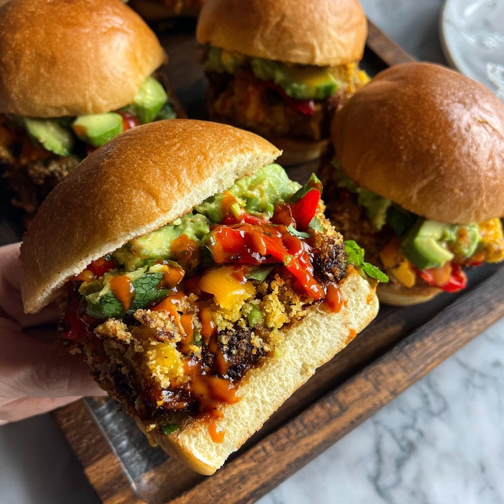 Super Bowl Veggie Sliders