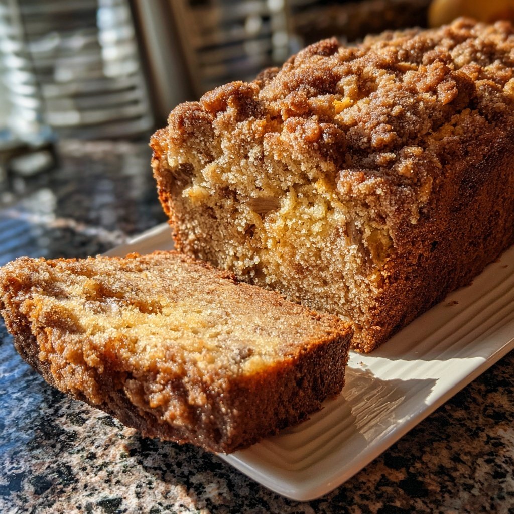Banana Bread with Brown Sugar Streusel Recipe