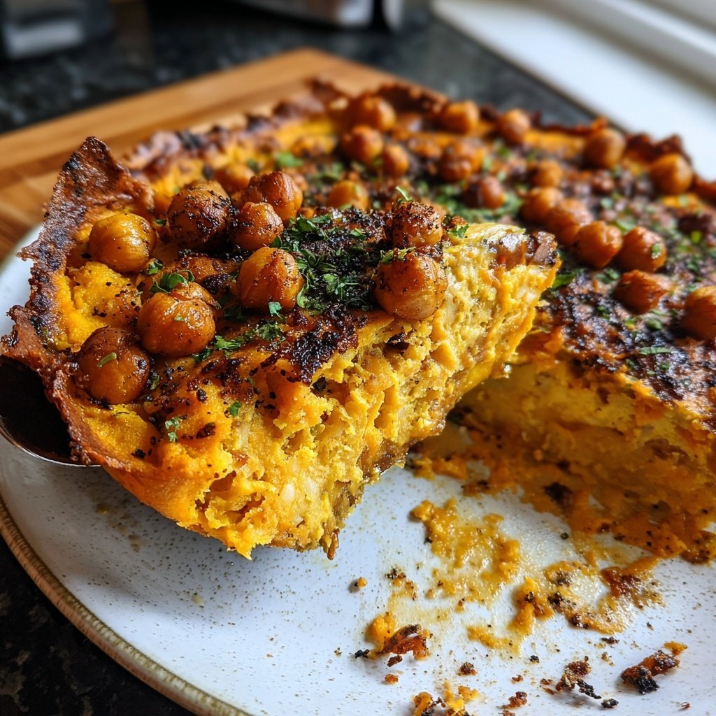 Sweet Potato Chickpea Bake