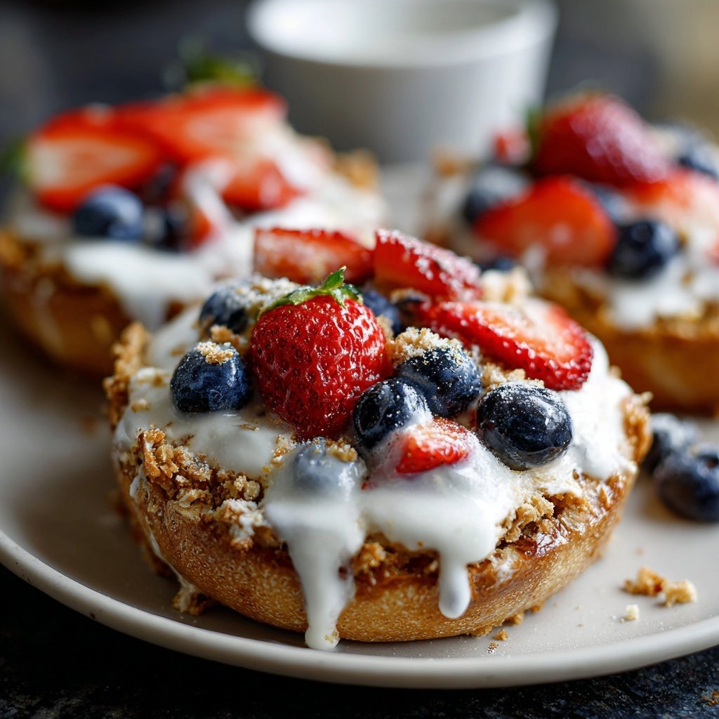 Toasted Yogurt Bagels