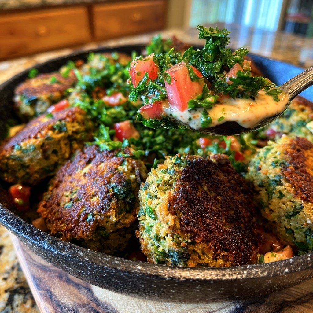 Healthy Baked Falafel Bowls