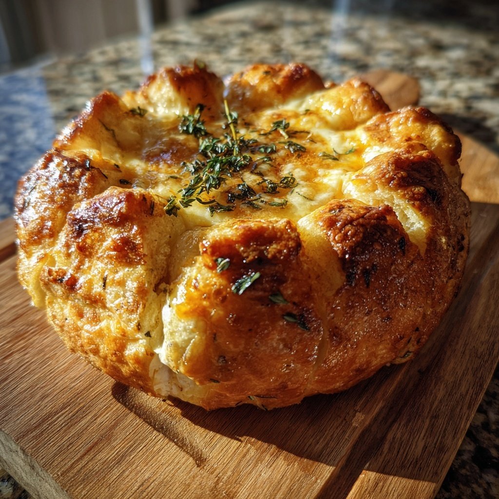 Fondue with Camembert and Thyme
