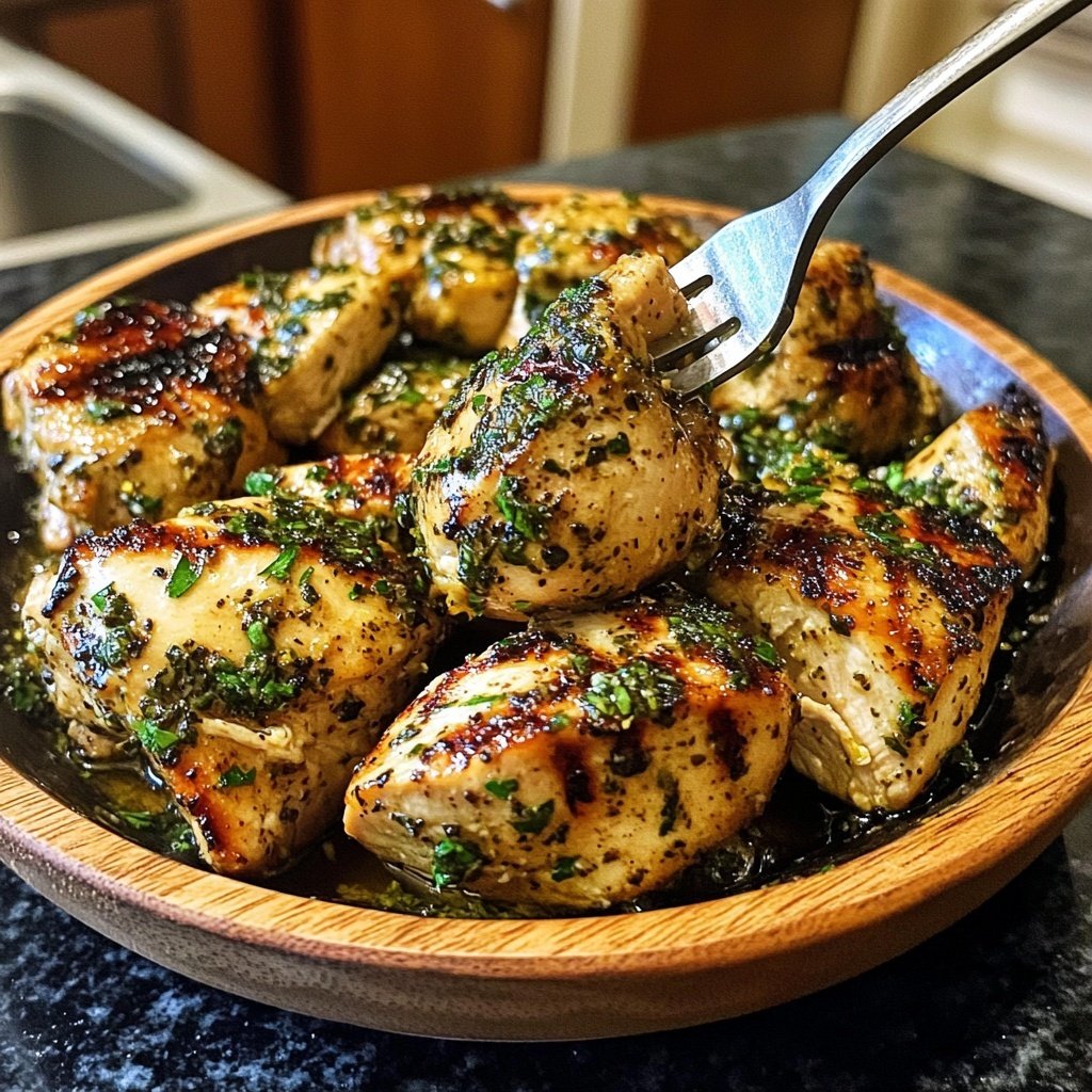 Grilled Lemon Herb Chicken Bowl