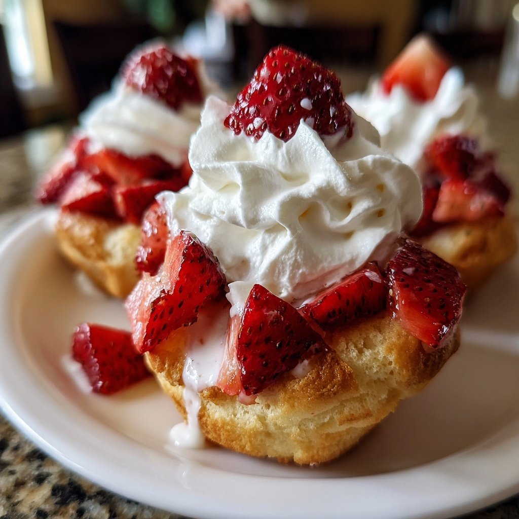 Strawberry Shortcake Cups