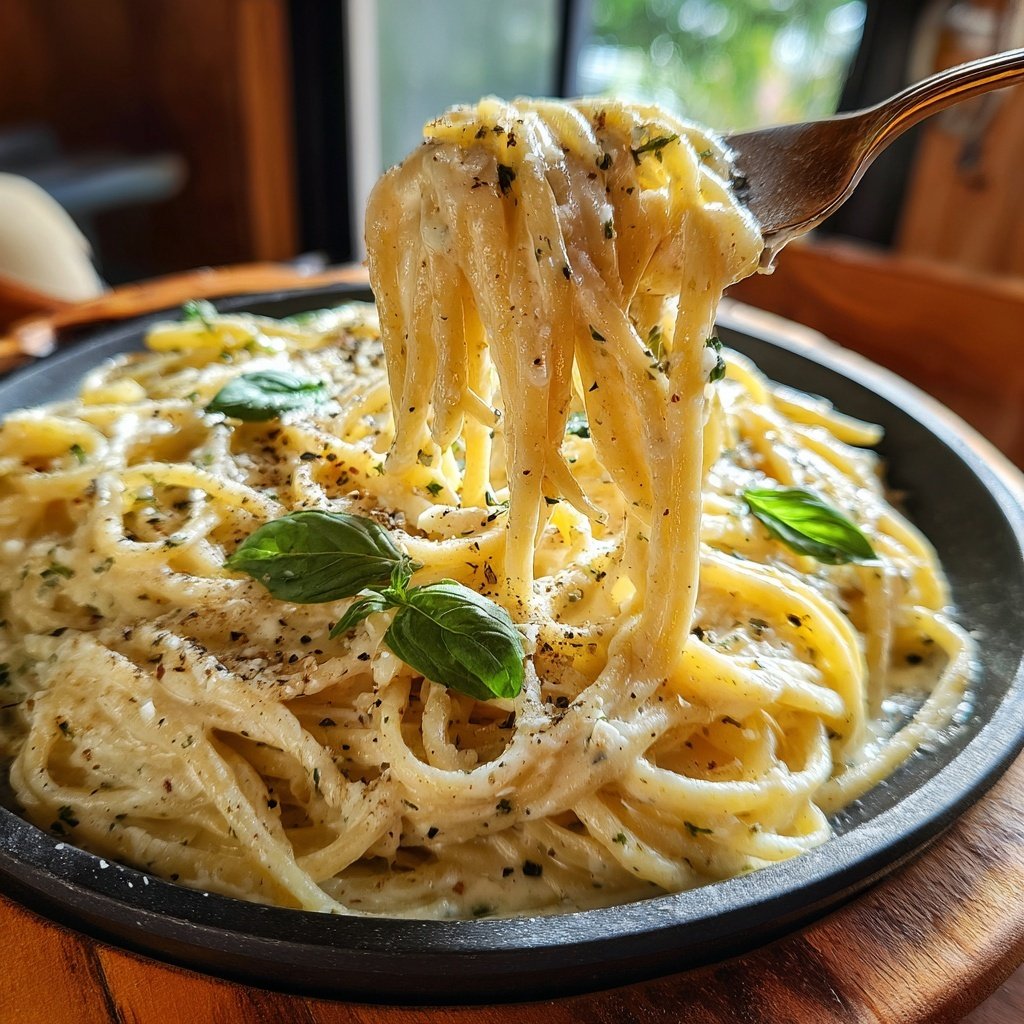 Sunday Creamy Roasted Garlic Pasta